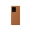 Dėklas VG988LAE odinis dangtelis, skirtas Samsung Galaxy S20 Ultra (rudas)