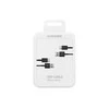 Samsung Įkrovimo kabelis (C tipo USB) (Juodas) 2 vnt.