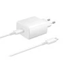 Samsung TA845XWE Travel Greitas įkroviklis Type-C į Type-C, 45 W, 1m (Baltas)