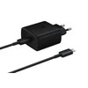 Samsung TA845XBE Travel Greitas įkroviklis Type-C į Type-C, 45W, 1m (Juodas)