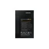Kietasis diskas  SSD SAMSUNG 870 QVO/1TB/Rašymo greitis 530 MBytes/sec/Skaitymo greitis 560 MBytes/sec/2,5"/TBW 360 TB/MTBF 1500000 hours/MZ-77Q1T0BW