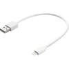 Sandberg USB>Lightning MFI 0,2m Balta