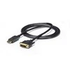 StarTech.com DP2DVI2MM6 vaizdo kabelio adapteris 1,8 m DisplayPort DVI-D Juoda