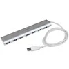 StarTech.com ST73007UA sąsajos šakotuvas USB 3.2 Gen 1 (3.1 Gen 1) Type-A 5000 Mbit/ai Sidabras, Balta