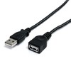 StarTech.com USBEXTAA6BK USB kabelis 1,83 m USB A Juoda