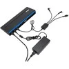 TARGUS 3-WAY DC CHARGING HYDRA CABLE 3 PIN Juodas