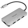 TARGUS USB-C 4 prievadų stebulės AL DĖKLAS
