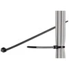 Goobay Techly 280 x 4.8mm kabelių tvirtinimo dirželis Nailonas Juoda 100 vnt