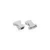 Techly DVI - VGA F/M DVI-I Pilka
