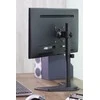 Laikiklis TECHLY 027538 Techly Laisvai pastatomas stalinis televizorius LED/LCD monitoriaus rankena 13-27 10kg VESA reguliuojama