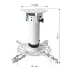 Projektorius Techly ICA-PM 200WH projektoriaus stovas Lubos Balta