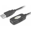 TECHLY 023646 Techly USB 2.0 aktyvusis ilgintuvas USB A/USB A M/F 10m juodas