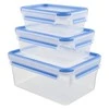 Tefal K30289 indas maistui laikyti „Box“ Stačiakampio formos Permatomas 3 vnt