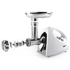 Mėsmalė Tristar | VM-4210 Meat Grinder | Baltas | 3 Nerūdijantis plienas grinding plates, Aluminum grinder head, Aluminum hopper tray, Sausage stuffer, Kubbe attachment, Sausage accessory, Nerūdijantis plienas blade