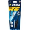 Varta 16618101421 Rankinis spustelėjamas žibintuvėlis Juoda, Sidabras LED
