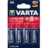 Varta Max Power AA šarminės baterijos, 4 vnt. pakuotė