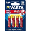 Varta Max Tech AAA - 4 pack Vienkartinė baterija Šarminis