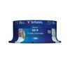 VERBATIM 25x BD-R 25GB vieno sluoksnio duomenų gyvenimo HTL 6x platus spausdinimas be ID