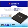 Verbatim 43886 optinių diskų įrenginys Juoda DVD±RW