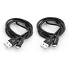 Verbatim 48874 USB kabelis 1 m 3.2 Gen 1 (3.1 Gen 1) Micro-USB A USB A Juoda