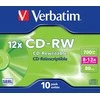 Verbatim CD-RW 12x 700 MB 10 vnt
