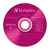 VERBATIM DVD-R 120 min. / 4,7 GB 16x 5 pakuočių plonas juvelyrinis dėklas DataLife Plus, spalvotas paviršius