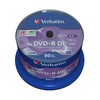 Verbatim DVD+R Double Layer 8x Matt Sidabrinis 50pk Spindle 8,5 GB DVD+R DL 50 vnt