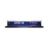 Verbatim DVD+R 4.7GB 16X 10pack AZO Matinis Sidabrinis cake box - 43498