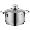 Puodų rinkinys, 4pc, WMF 07.3004.9990 4, Nerūdijantis plienas, Indaplovė proof, Lid included