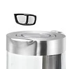 WMF 413150011 LONO Standard virdulys, Glass, Nerūdijantis plienas/Juodas, 3000 W, 360° rotational base, 1.7 L