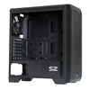 Kompiuterio korpusas ZALMAN S2 case S2 ATX MID Tower Computer Case with window