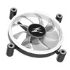 Zalman ZM-LF120 kompiuterio aušinimo komponentas Kompiuterio korpusui Ventiliatorius 12 cm Juoda, Balta