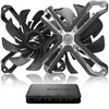 Zalman ZM-SF120A3 kompiuterio aušinimo komponentas Kompiuterio korpusui Ventiliatorius 12 cm Juoda
