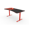 Žaidimų stalas Arozzi Arena Gaming Desk, Reguliuojamo aukščio 710-810mm, Raudonas