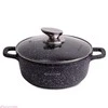 Puodas 2.3 L su marmuro danga KAMILLE 4404