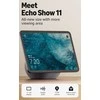 Amazon Echo Show 11, Amazon Alexa, Stačiakampis, Pilka, Ledyno balta, Anglų, Ispanų, 27,9 cm (11")