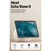Amazon Echo Show 8 (4th Gen), glacier baltas