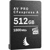 Angelbird Technologies Atminties kortelė - Angelbird AV PRO CFexpress 4.0 MK2 512GB 1700MB/s 1500MB/s