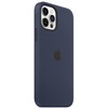 Apple „iPhone 12 Pro Max“ silikoninis dėklas su „MagSafe“ – „Deep Navy“.