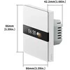 Aqara Ekranas Switch V1 Išmanus 2 kanalų zigbee, Bluetooth jungiklis (WS-K02D)