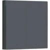 Aqara Smart Wall Switch H1 Double (su neutralia), pilka