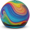 Ausinės Amazon Echo Dot 5th Generation Kids Rainbow Swirl Design, B0FD46F2YK