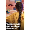 Ausinės Amazon Echo Dot 5th Generation Kids Rainbow Swirl Design, B0FD46F2YK