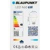Blaupunkt LED lamp E27 A60 570lm 6W 2700K 4pcs