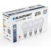 Blaupunkt LED lamp E27 A60 900lm 9W 4000K 4pcs