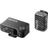 BOYA BOYAMIC 2-02 belaidžiai mikrofonai 2.4 GHz USB-C - Juodas