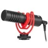 Boya universalus kompaktiškas mikrofonas BY-MM1+/ Super-cardioid Condenser Shotgun Microphone