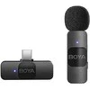 „Boya Ultra Compact“ belaidis mikrofonas BY-V10, skirtas „Android“.