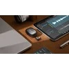 BOYA belaidis mikrofonas „Mini 2-01“ 2,4 GHz, su dirbtinio intelekto valdomu triukšmo slopinimu, 2 siųstuvais ir 2 imtuvais („Type-C“ ir „Lightning“), pilkos spalvos, ES