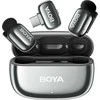 Boya wireless microphone mini 2-02 USB-C, lunar sidabrinis